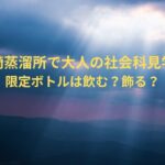 山崎蒸溜所で大人の社会科見学！限定ボトルは飲む？飾る？